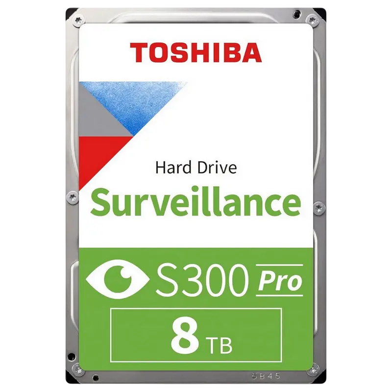 3.5" HDD 8.0TB-SATA-512MB Toshiba S300 Pro Surveillance (MD10ADA800V), Surveillance, 24/7, CMR, 720