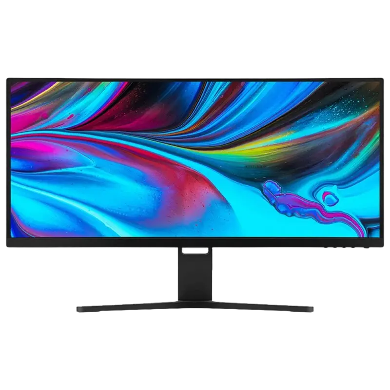 30" Xiaomi Redmi Surface Display, Black,Curved-VA,2560x1080,200Hz,FreeSync,300cd,CR3000:1,HDMI+DP