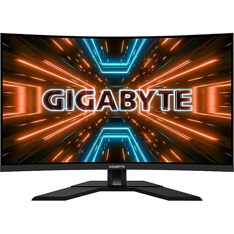 31.5" GIGABYTE M32UC,Black,Curved-VA,3840x2160,144Hz,FreeSync,1msMPRT,HDR,350cd,HDMI+DP+USB+KVMSpkrs
