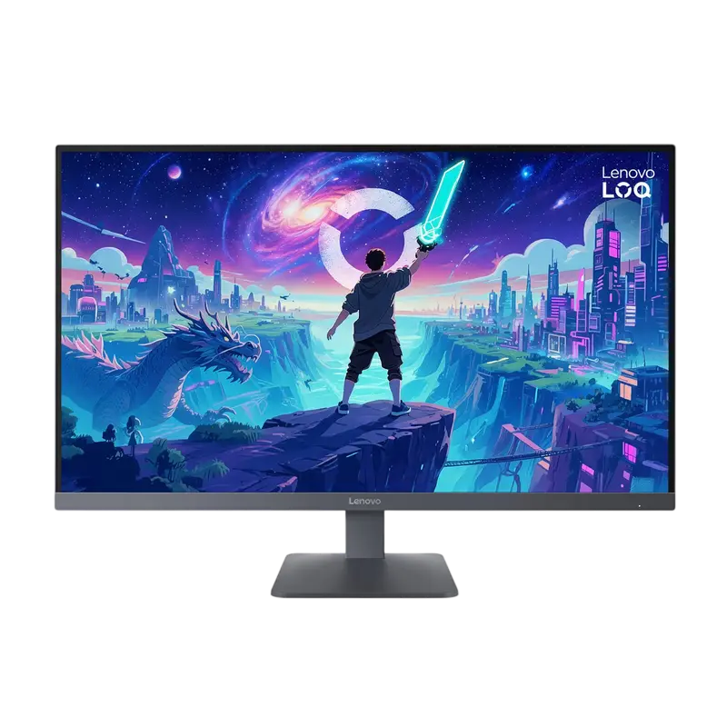 Monitor gaming Lenovo LOQ 32Q-10 31,5 inch VA WQHD 180 Hz Negru/Gri