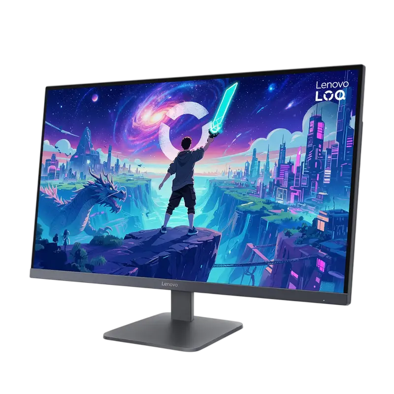 Monitor gaming Lenovo LOQ 32Q-10 31,5 inch VA WQHD 180 Hz Negru/Gri, ambalaj