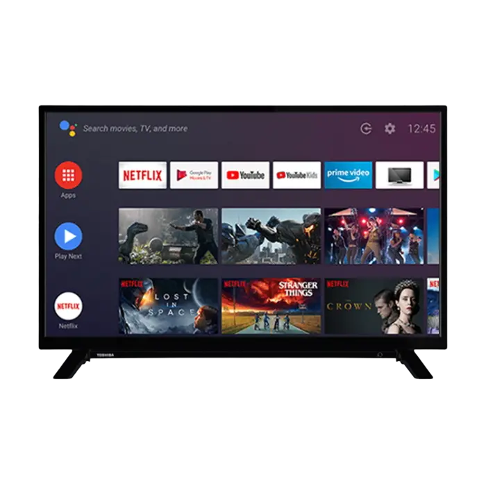 32" LED SMART TV TOSHIBA 32LA2063DG, 1920x1080 FHD, Android TV, Black