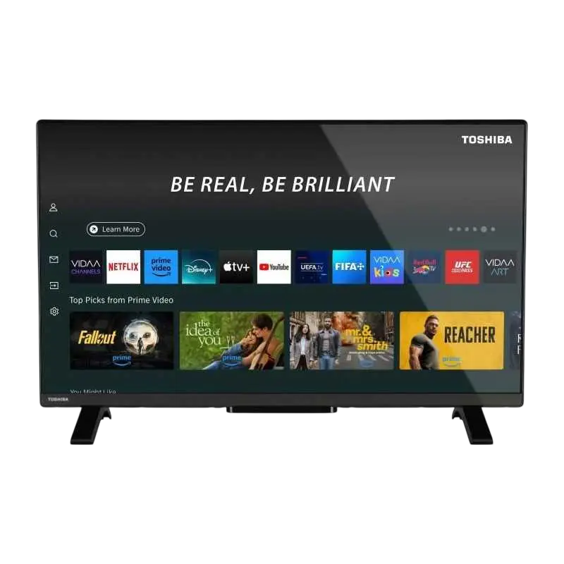 32" LED SMART TV TOSHIBA 32LV2563DG, Full HD, VIDAA OS, Black