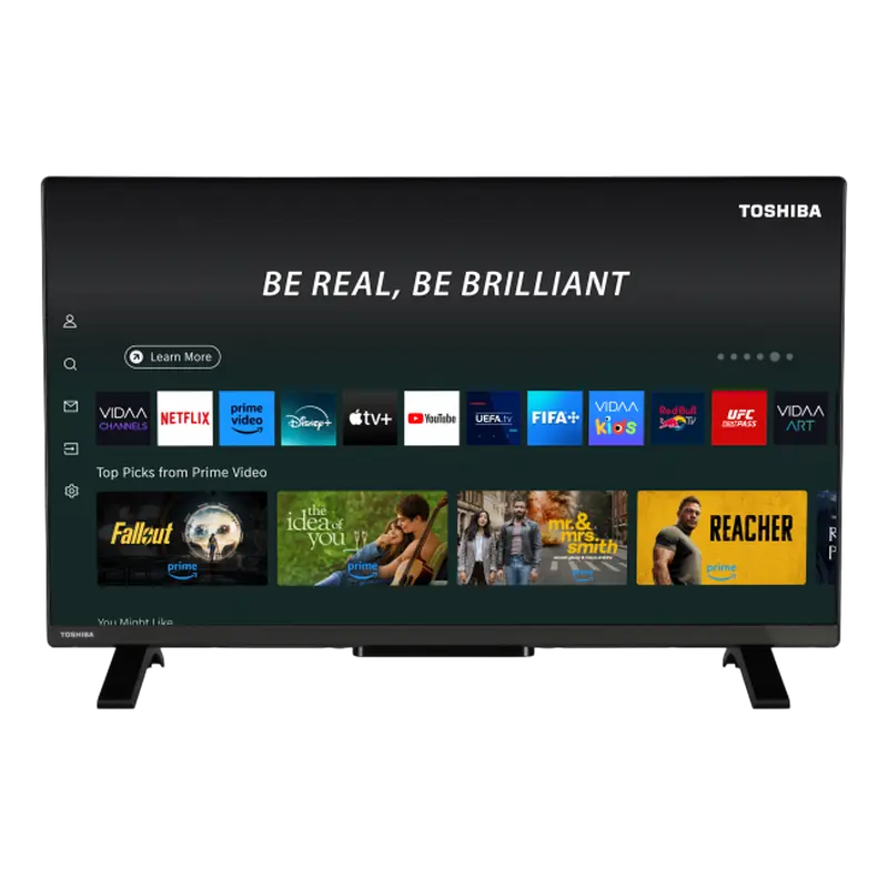 32" LED SMART TV TOSHIBA 32WV2563DG, HD Ready, VIDAA OS, Black
