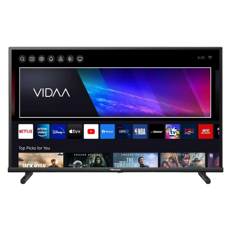 Televizor Hisense 32A5KQ QLED 32 inch Full HD VIDAA, imagine suplimentară 8