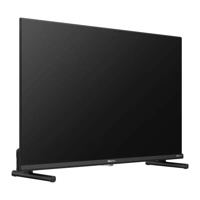 Televizor Hisense 32A5NQ 32 inch QLED Full HD Smart TV VIDAA OS Negru, vedere laterală