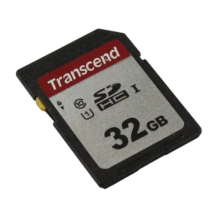 32GB SDHC Card (Class 10) UHS-I, U1, Transcend 300S "TS32GSDC300S" (R/W:100/20MB/s)