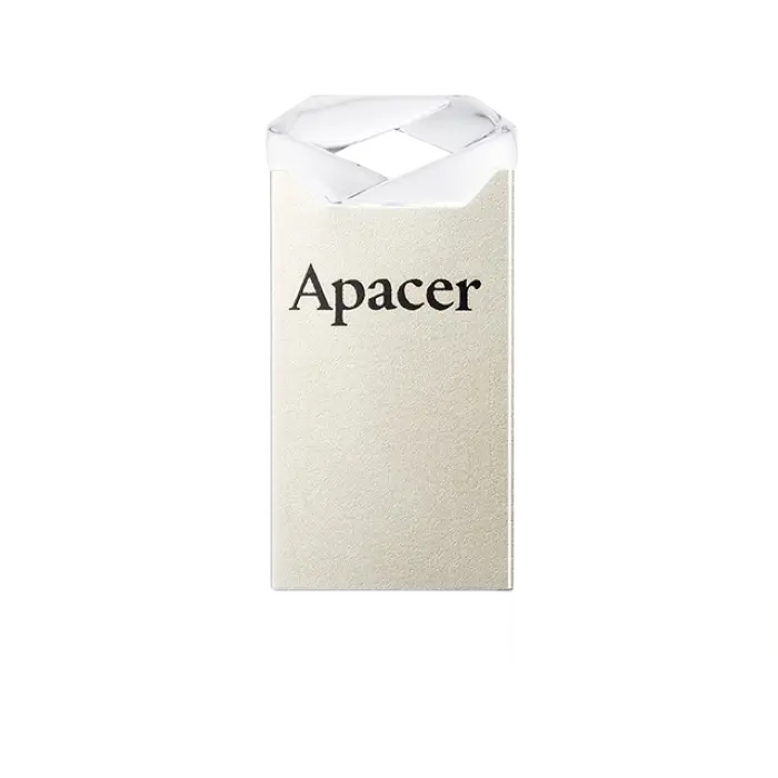 32GB USB2.0 Flash Drive Apacer "AH111", Silver-Crystal, Super-Mini, Metal, Capless (AP32GAH111CR-1)