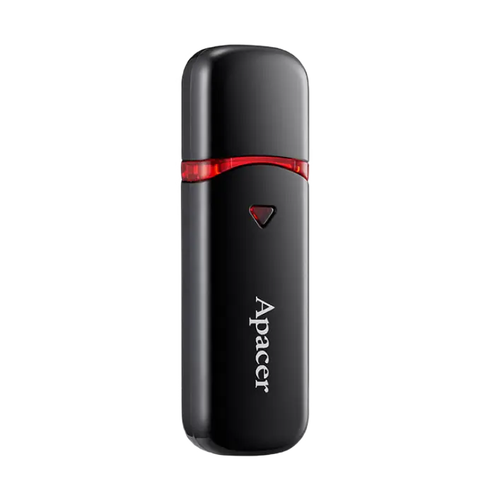 32GB USB2.0 Flash Drive Apacer "AH333", Black, Classic Cap (AP32GAH333B-1)
