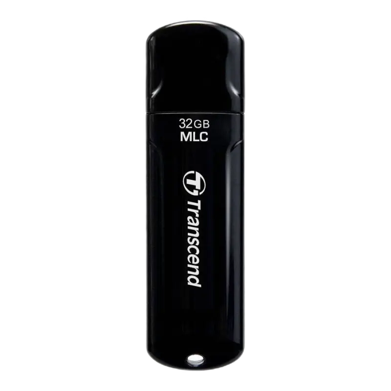 32GB USB3.1 Flash Drive Transcend "JetFlash 750", Black, Endurance MLC (R/W:130/30MB/s)