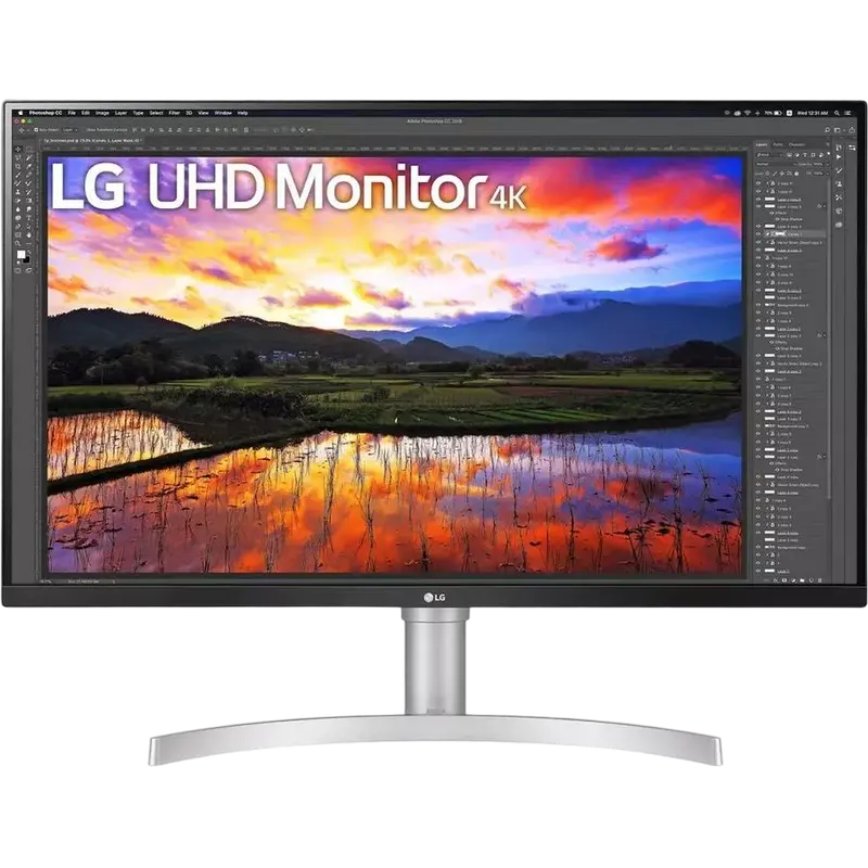 LG 32UN650-W Monitor 3840 x 2160 60Hz White/Silver