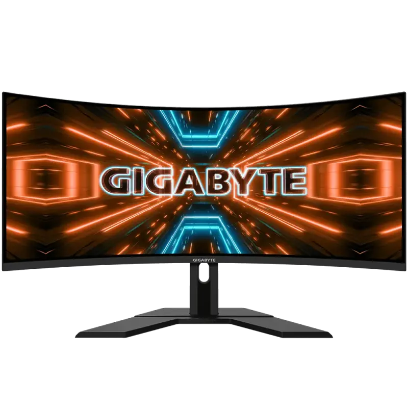 34" GIGABYTE G34WQC, Black,Curved-VA,3440x1440,144Hz,FreeSync+G-Sync,1ms MPRT,350cd,DCR12M:1,HDMI+DP