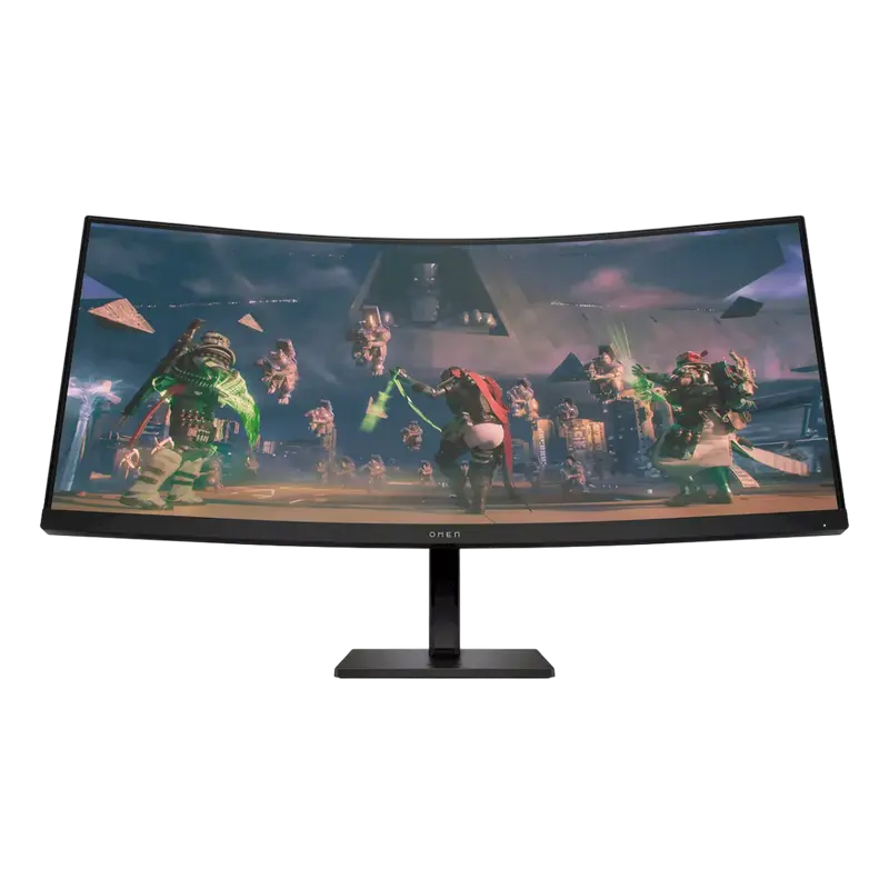 34" HP Omen 34c Black, Curved-VA, 3440x1440, 165Hz, FreeSync, 1msGTG, 400cd, HDR400, HDMI+DP