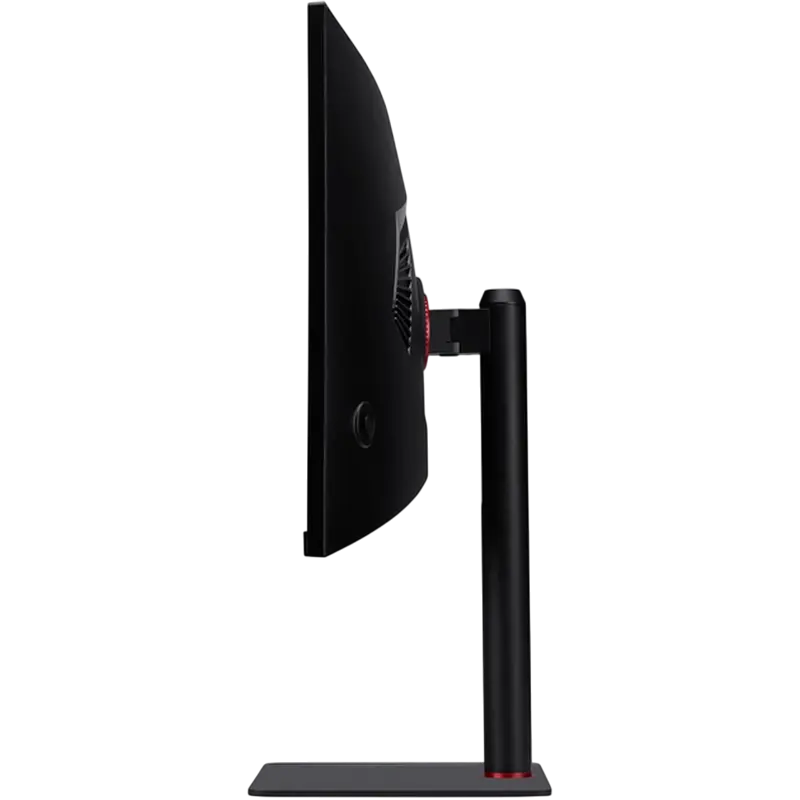 Monitor gaming Acer Nitro XV345CURV3 34 inch VA curbat WQHD 180Hz, vedere laterală