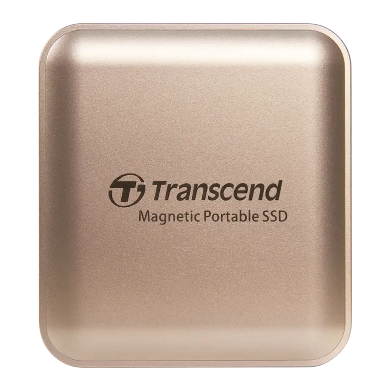 4.0TB Transcend Portable SSD ESD420 Rose Gold, USB-C 3.2 20Gbps (69.5x63x10mm, 48g, R/W:2000/2000 M