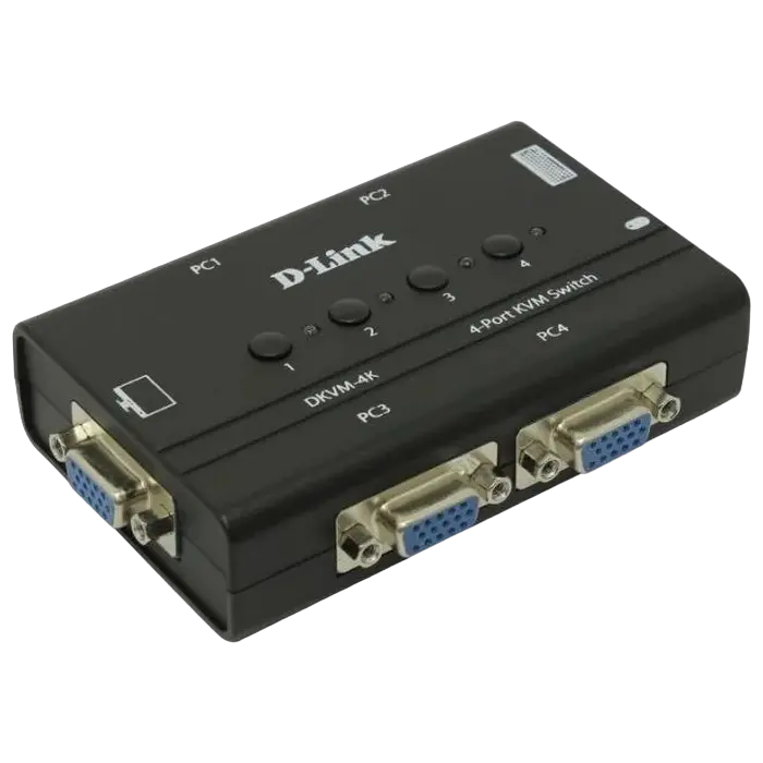 D-Link 4 PORT KVM SWITCH, DKVM-4K