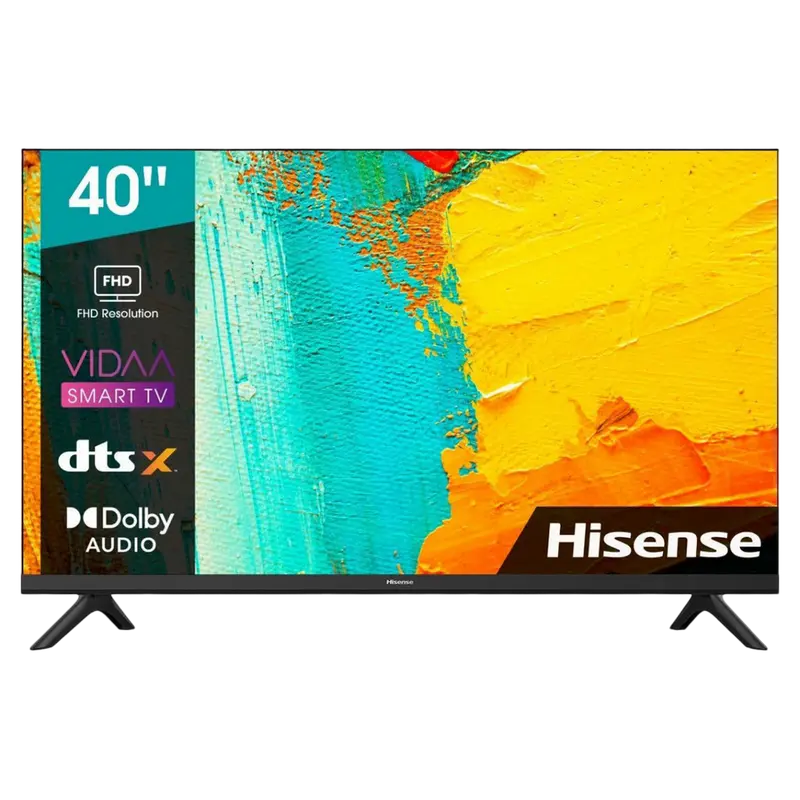 Televizor Hisense 40A4BG 40 inch LED Full HD Smart TV VIDAA Negru