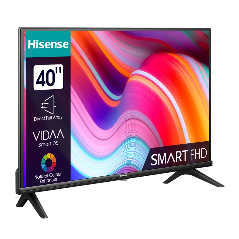 Televizor Hisense 40A4K 40 inch Full HD VIDAA Negru, imagine suplimentară 9