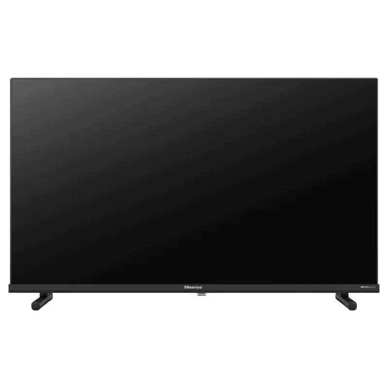 Televizor Hisense 40A5Q 40 inch QLED Full HD Smart TV VIDAA Negru, vedere posterioară
