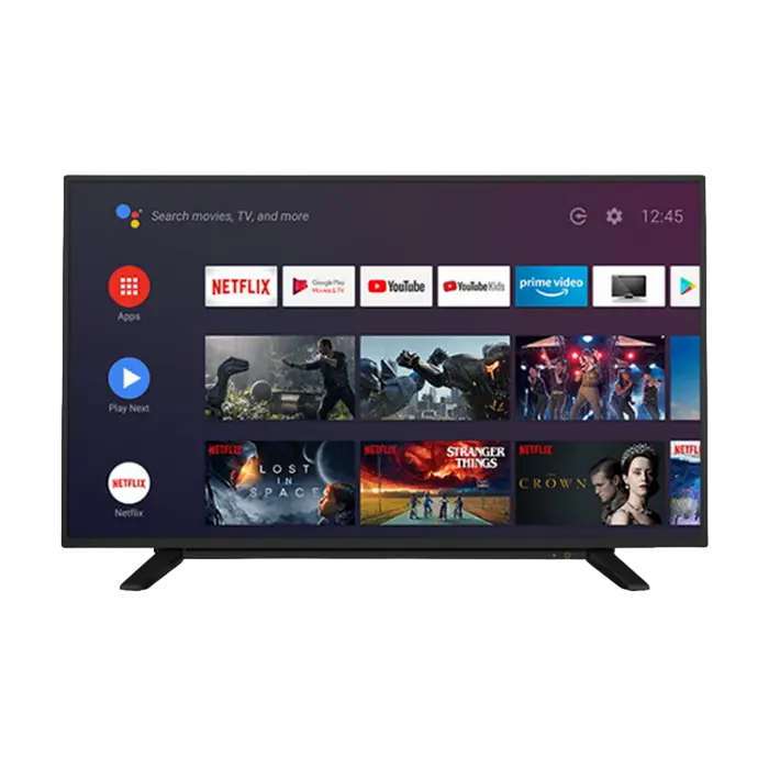 43" LED SMART TV TOSHIBA 43UA2063DG, 4K HDR, 3840 x 2160, Android TV, Black