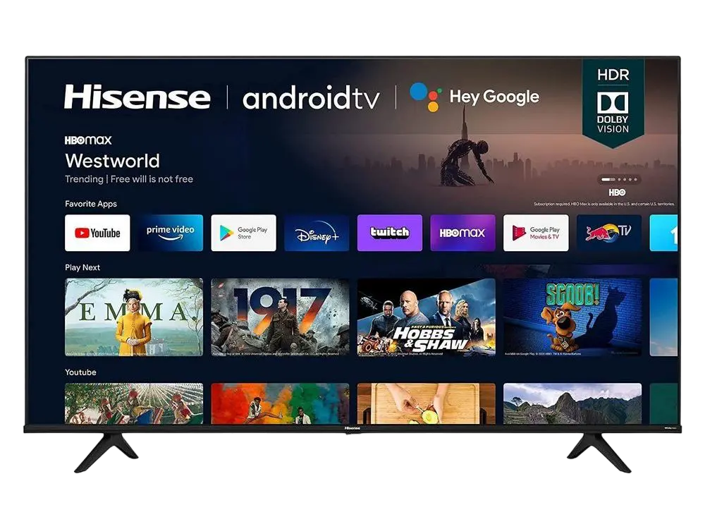 Televizor Smart Hisense 43A6G 43 inch LED 4K UHD VIDAA