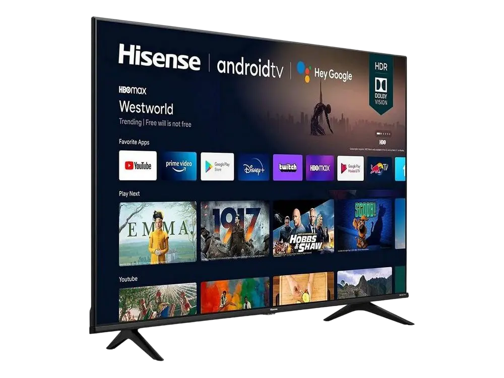 Televizor Smart Hisense 43A6G 43 inch LED 4K UHD VIDAA, vedere alternativă