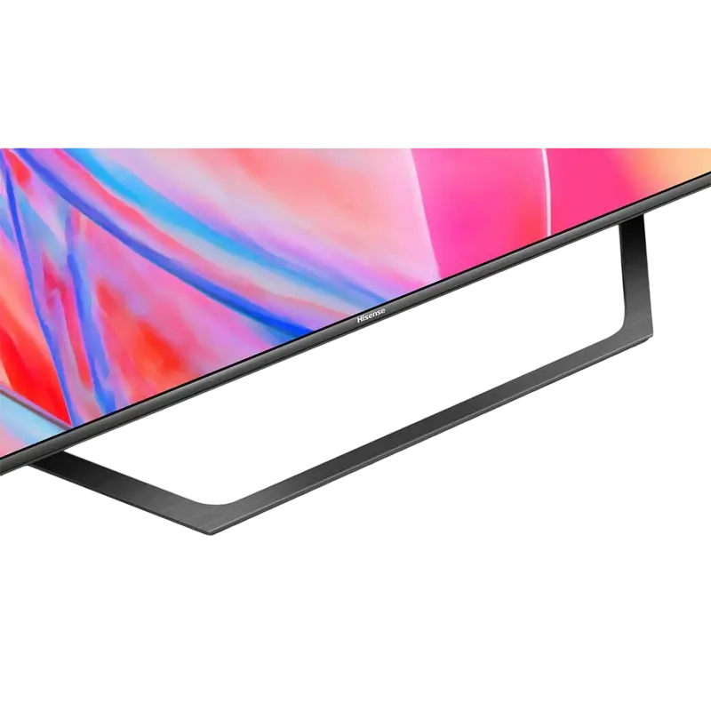 Televizor QLED Hisense 43A7KQ 43 inch 4K UHD VIDAA Negru, vedere posterioară