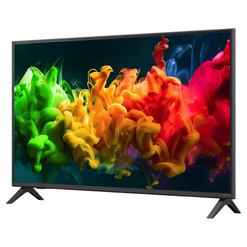 Televizor Smart LG 43QNED80B6B QNED 4K UHD 43 inch Negru, detaliu interfață