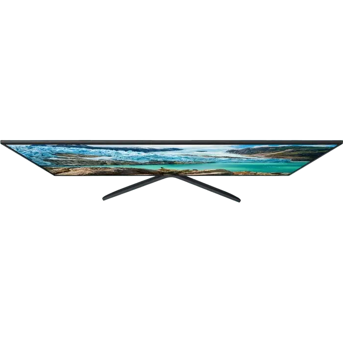 Televizor Samsung UE43RU7200 43 inch LED 4K UHD Smart TV Negru, vedere laterală