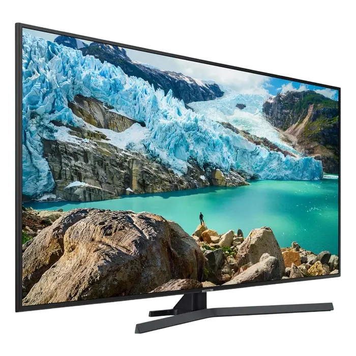 Televizor Samsung UE43RU7200 43 inch LED 4K UHD Smart TV Negru, vedere posterioară