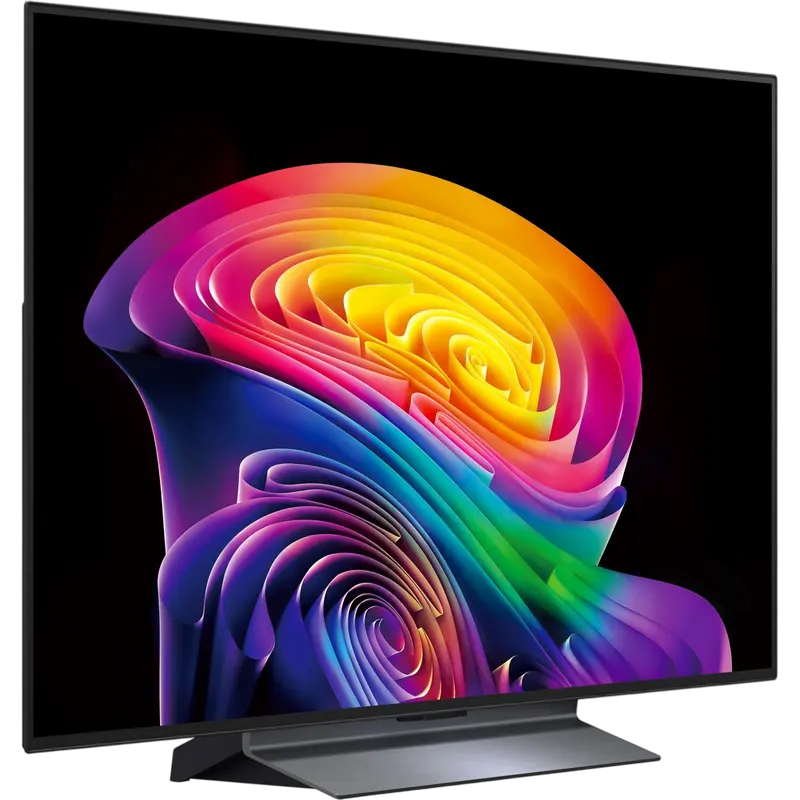 Televizor OLED LG OLED48C64LU 48" 4K webOS Negru, vedere posterioară