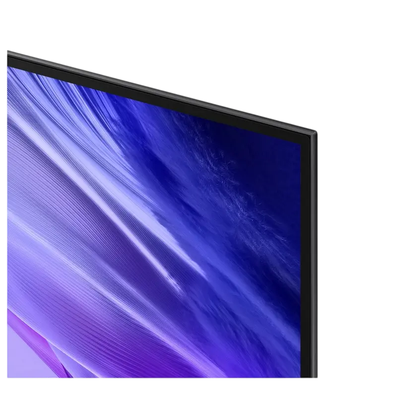 Televizor Samsung QE48S85HAEXUA 48 inch QD OLED 4K Smart TV Negru, vedere laterală