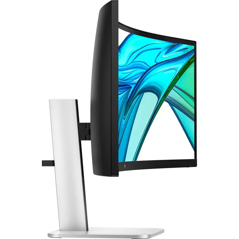 Monitor HP S5 Pro 549pm 49 inch curbat VA 5120x1440 165 Hz Argintiu/Negru, vedere alternativă