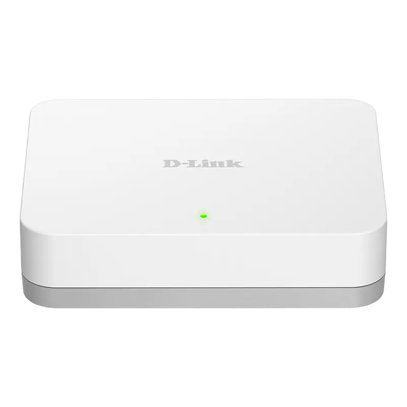 5-port 10/100/1000Mbps Switch D-Link "DGS-1005A/F1A", Plastic Case