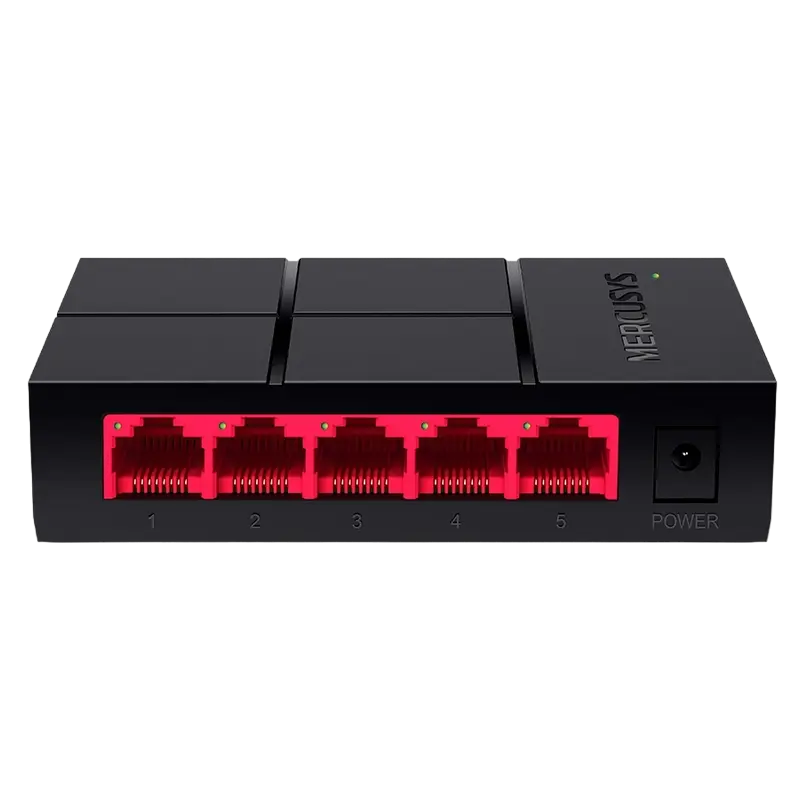 5-port 10/100/1000Mbps Switch MERCUSYS "MS105G", Plastic Case