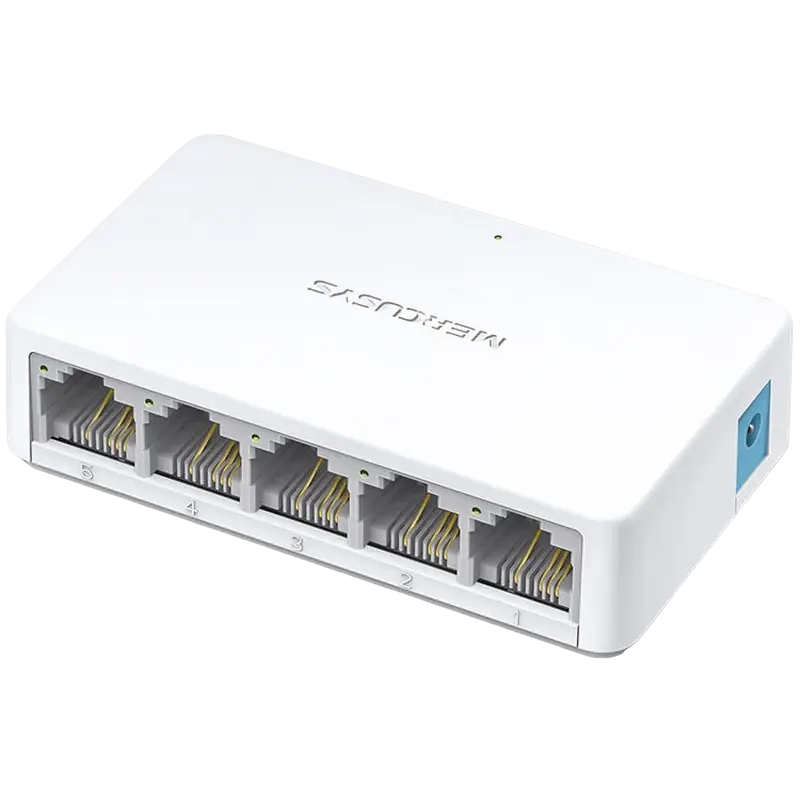 5-port 10/100Mbps Desktop Switch MERCUSYS "MS105", Plastic Case