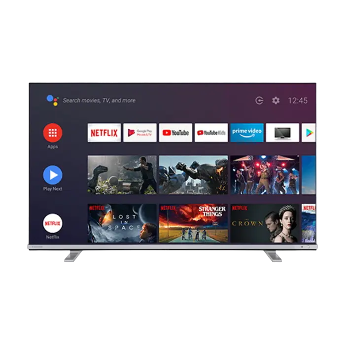 50" LED SMART TV TOSHIBA 50UA4B63DG, 4K HDR, 3840 x 2160, Android TV, Black