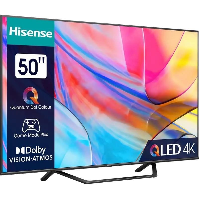Televizor Hisense 50A7KQ QLED 4K UHD 50 inch VIDAA OS, detaliu interfață