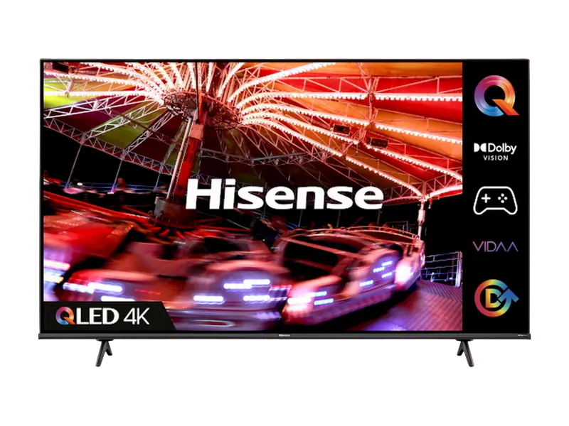 Televizor Hisense 50E7HQ 50 inch QLED 4K UHD Smart TV VIDAA Gri