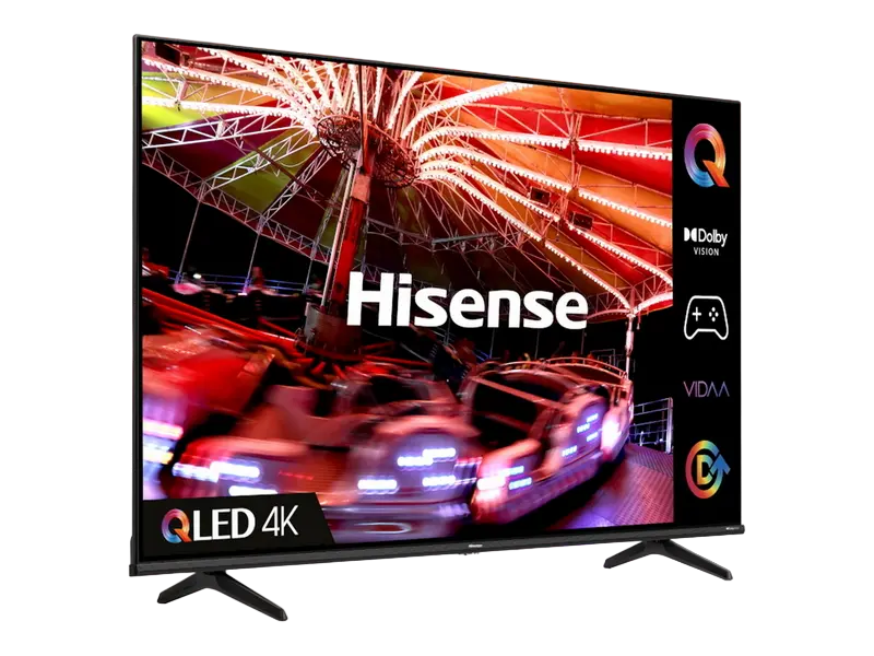 Televizor Hisense 50E7HQ 50 inch QLED 4K UHD Smart TV VIDAA Gri, vedere alternativă