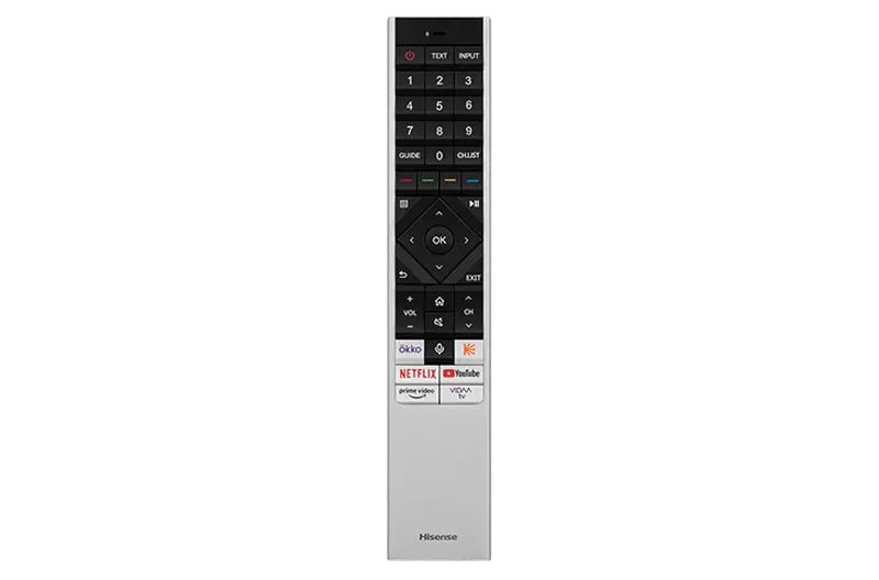 Televizor Hisense 50E7KQ QLED 50 inch 4K UHD VIDAA, detaliu interfață