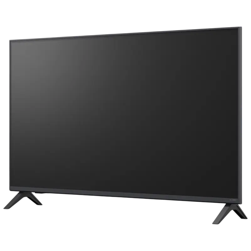 Televizor LG 50QNED80B6B 50 inch QNED QD NanoCell 4K UHD webOS, vedere laterală