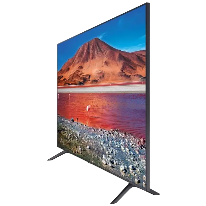 Televizor Samsung UE50AU7170 50 inch LED 4K UHD Tizen, vedere laterală