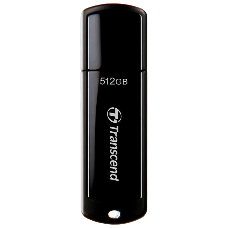 512GB USB3.1 Flash Drive Transcend "JetFlash 700", Black, Classic Cap (R/W:90/40MB/s)
