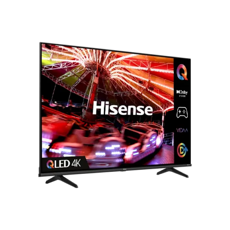 Televizor Hisense 55E7HQ 55 inch QLED 4K UHD 120 Hz VIDAA OS Gri, vedere alternativă