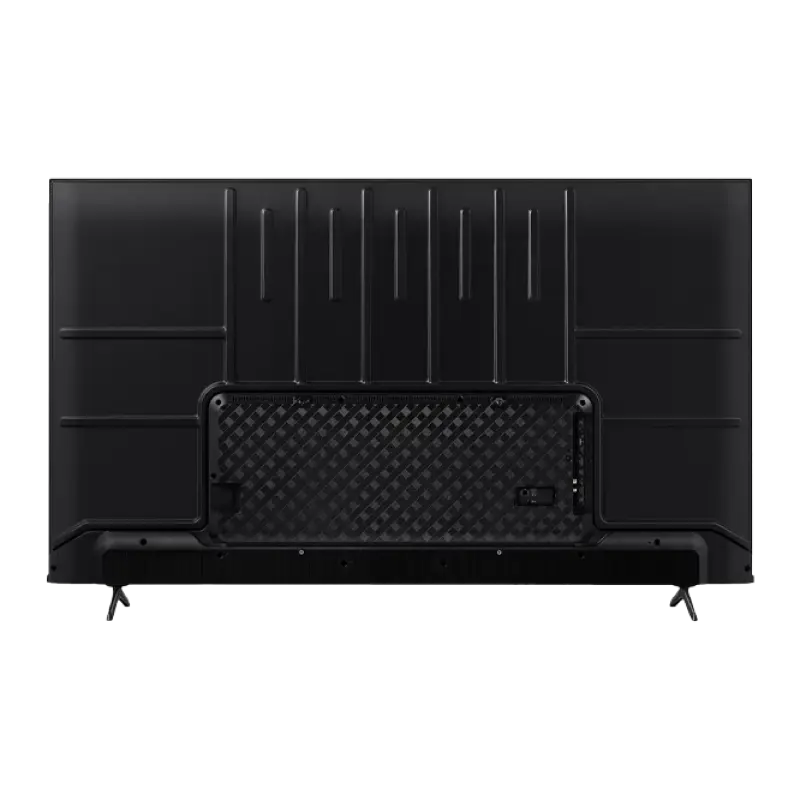 Televizor Hisense 55E7HQ 55 inch QLED 4K UHD 120 Hz VIDAA OS Gri, vedere laterală
