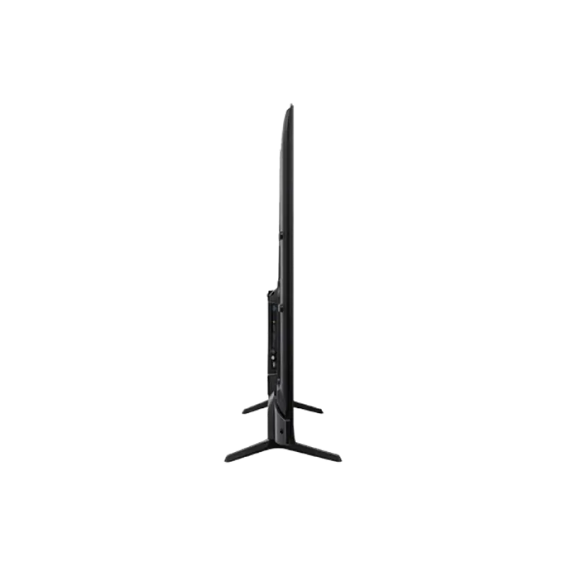 Televizor Hisense 55E7HQ 55 inch QLED 4K UHD 120 Hz VIDAA OS Gri, vedere posterioară