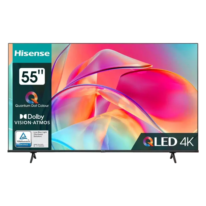 Televizor Hisense 55E7KQ QLED 4K UHD 55 inch VIDAA OS Gri