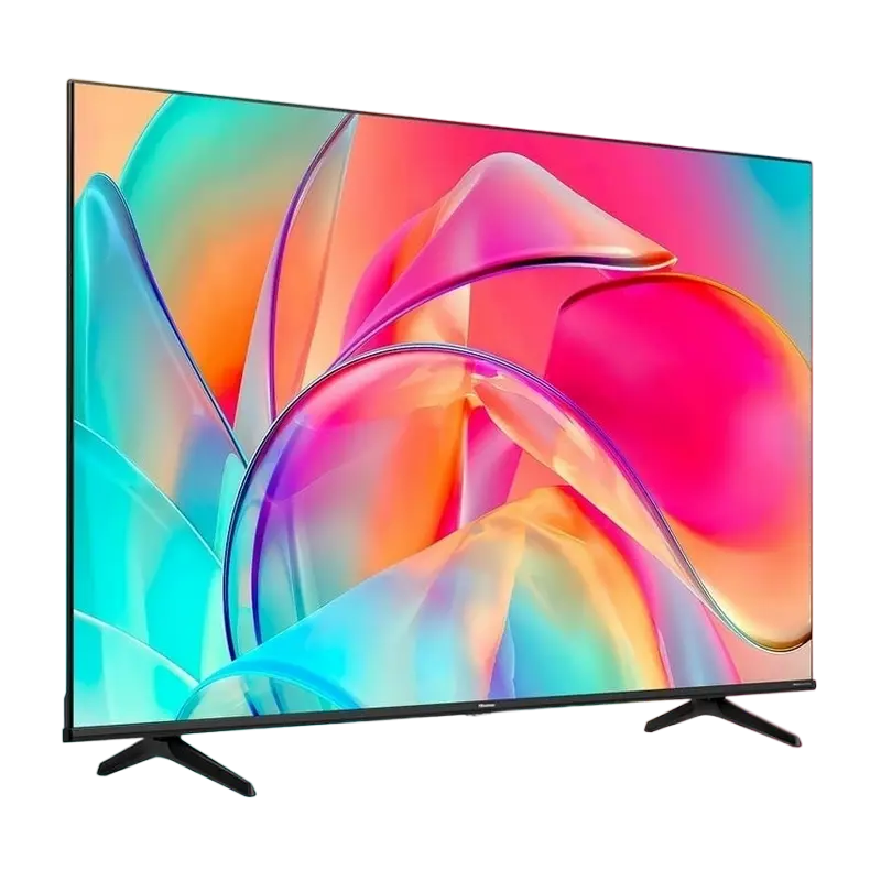 Televizor Hisense 55E7KQ QLED 4K UHD 55 inch VIDAA OS Gri, vedere laterală