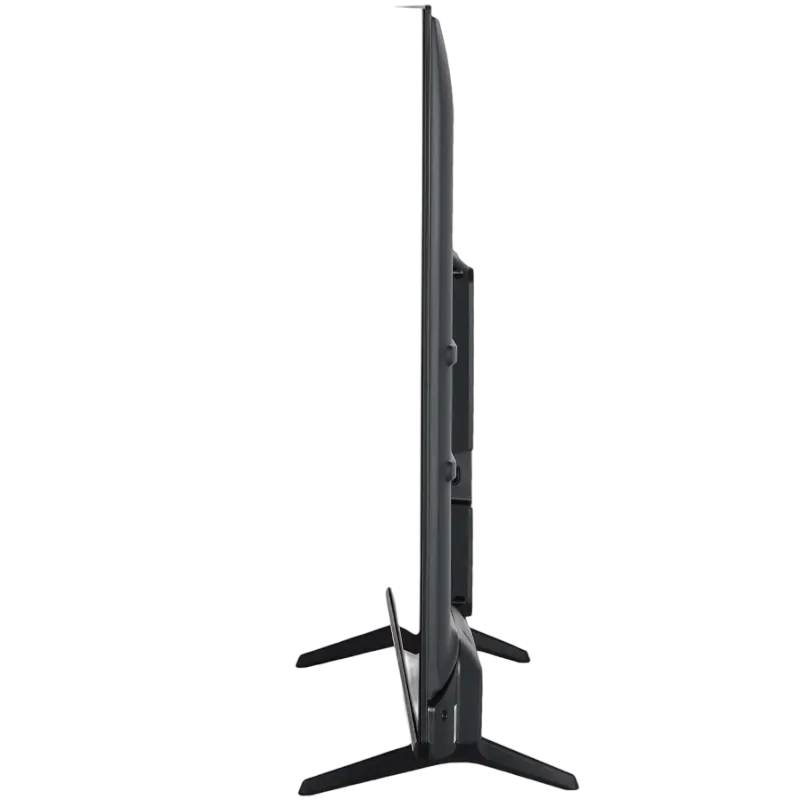Televizor Hisense 55E7KQ QLED 4K UHD 55 inch VIDAA OS Gri, vedere posterioară